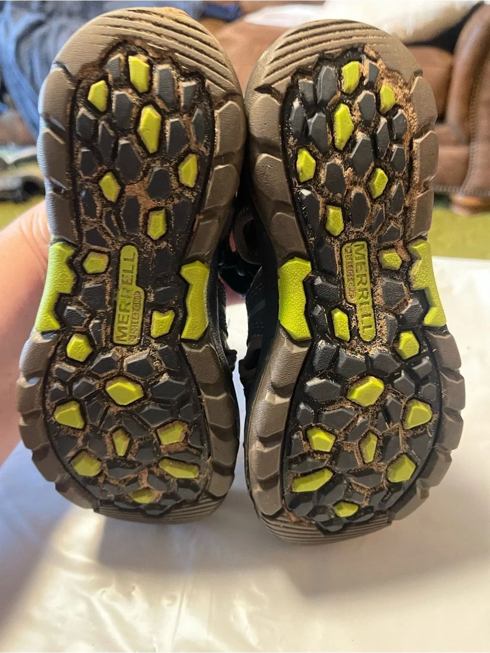 Merrell Hydro Hiker Sandal Blue Youth Size 12W